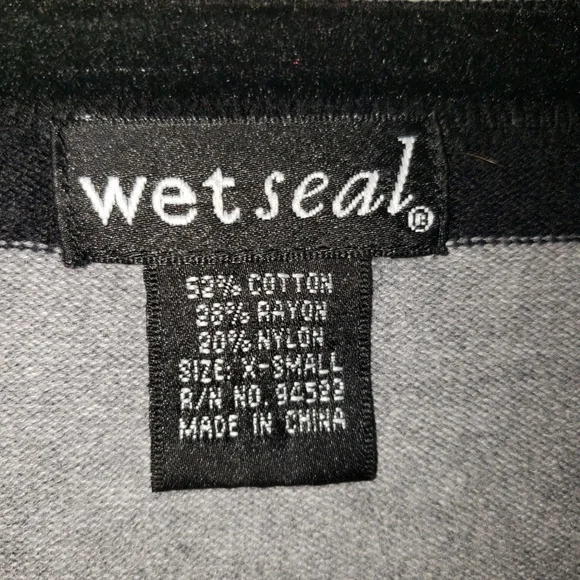 *Wet Seal* Black and gray sheath dress, XS - Picture 4 of 5